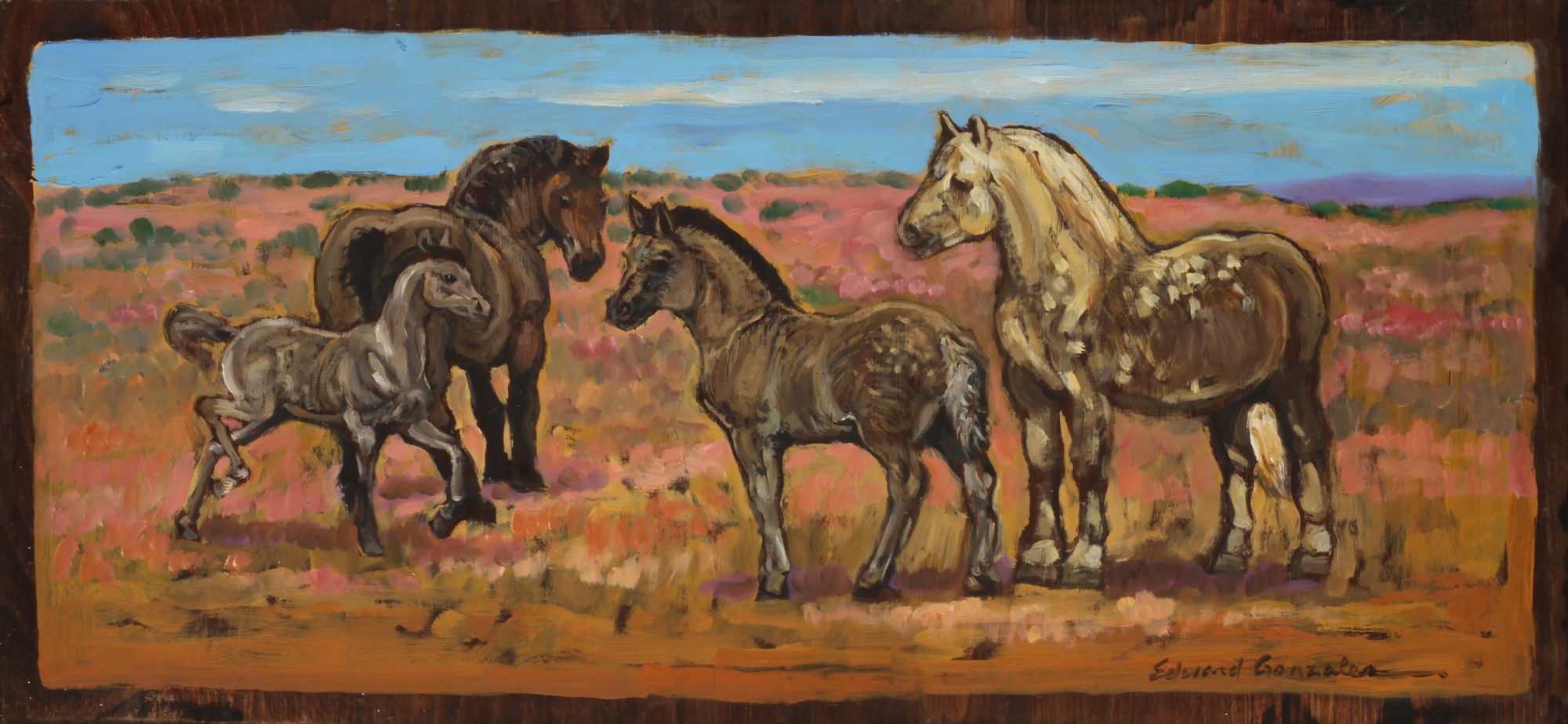 "IN THE SPIRIT OF HORSES" - By Edward Gonzales