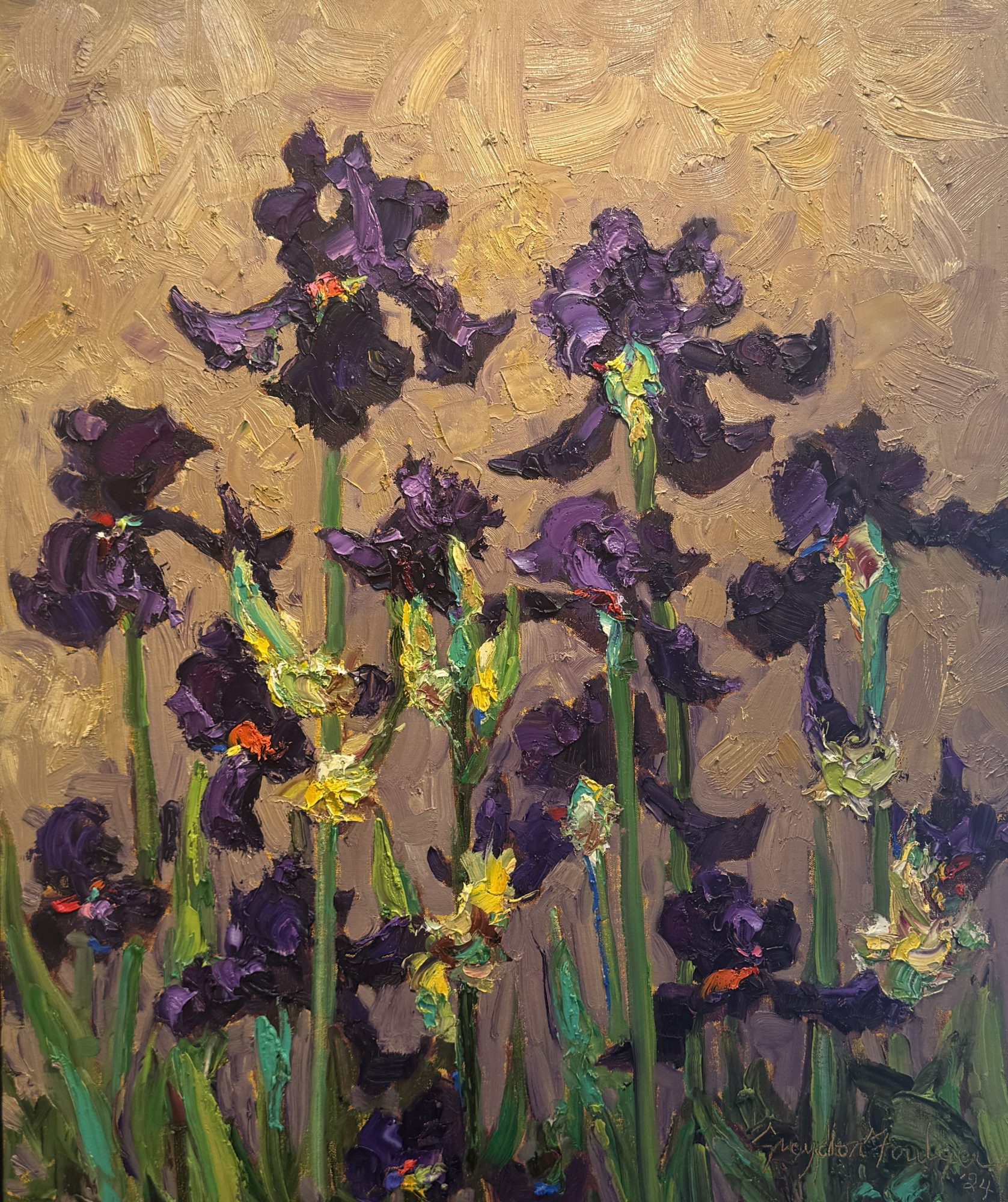"IRIS PASSION" - By Graydon Foulger