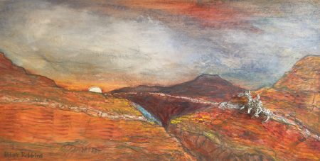 "DESERT MOONRISE" by Blair Robbins