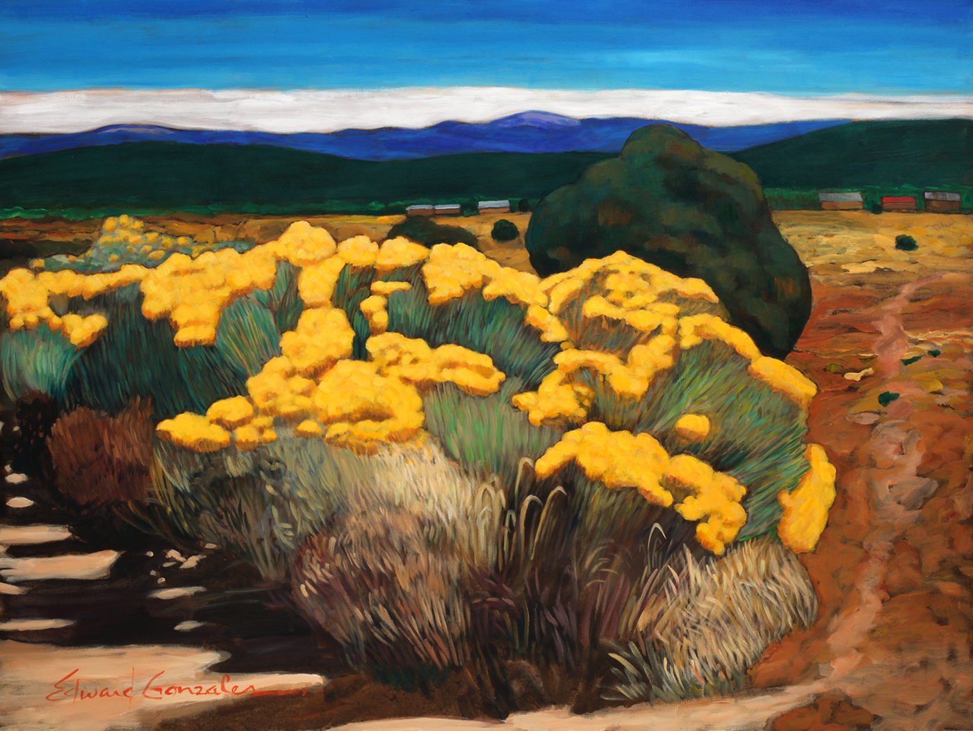 "FULL BLOOM" - By Edward Gonzales