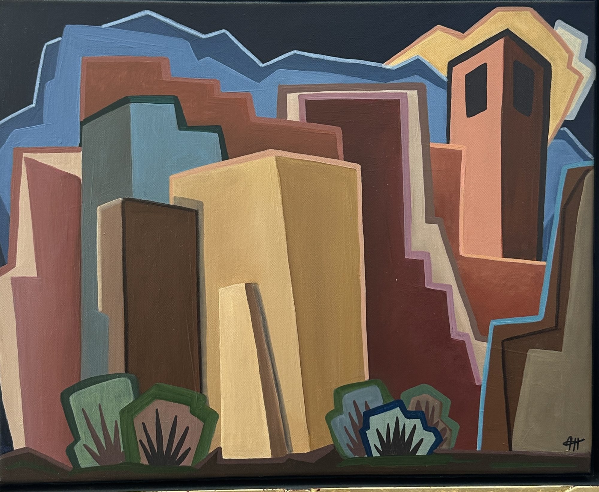 SILENCE AMID SHADOWS - BY ANGIE HASKELL