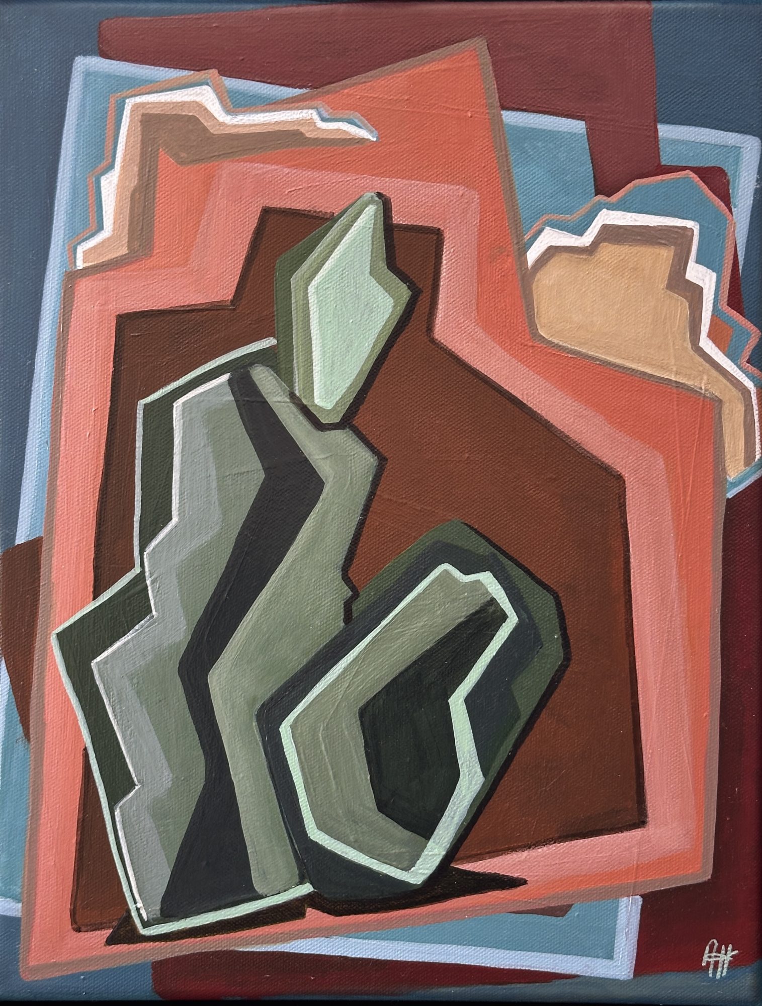THE CUBISM OF A CACTUS - BY ANGIE HASKELL