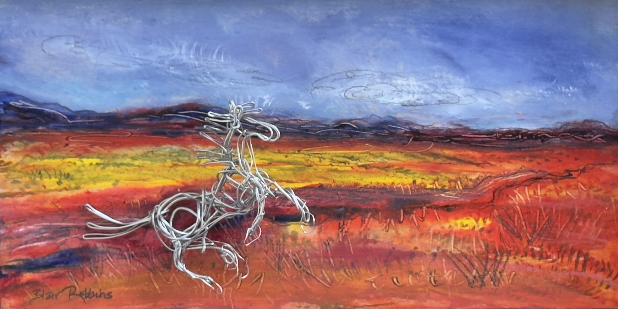 "SPRING'S WILD FLAME" by Blair Robbins