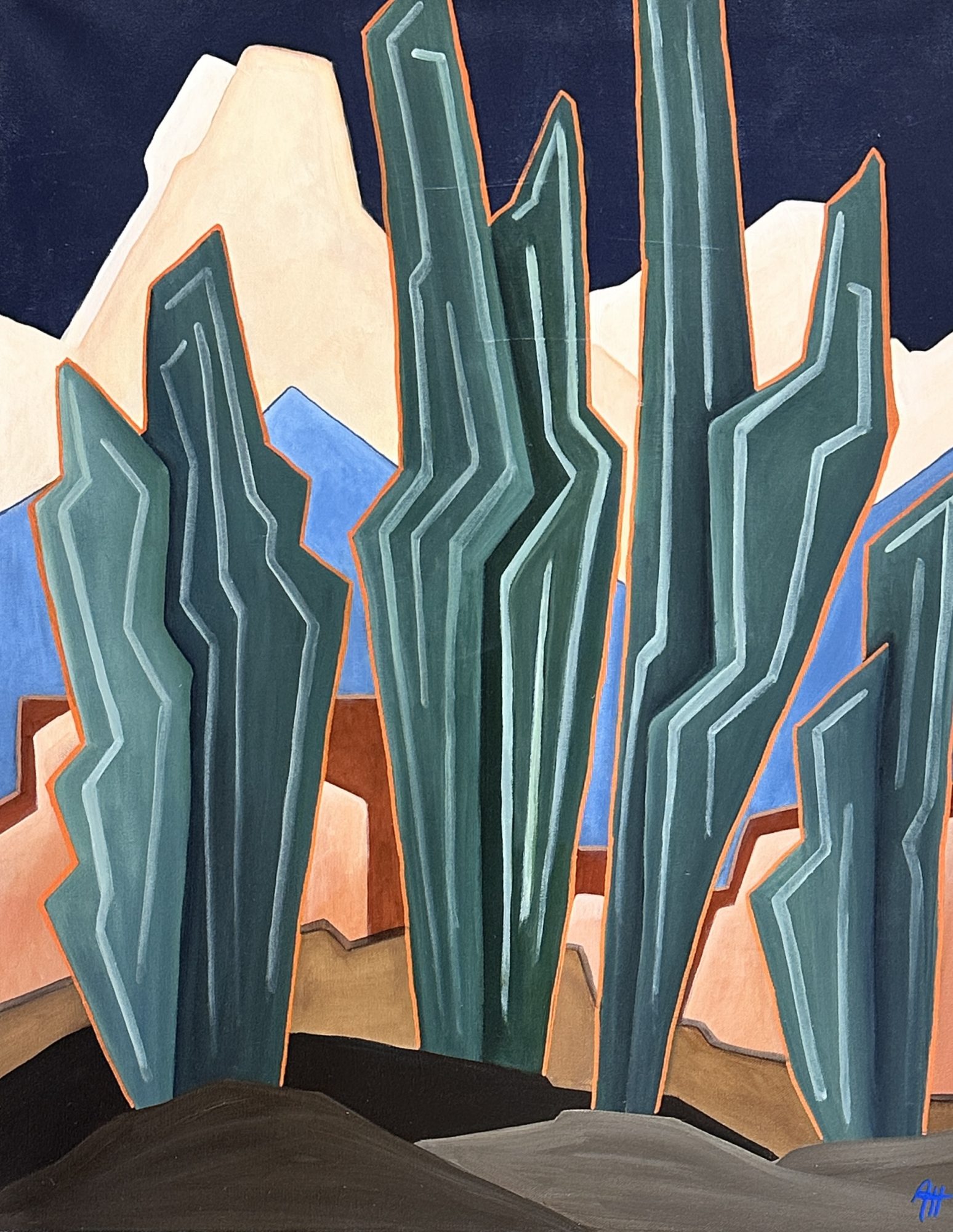 NEON SAGUARO - BY ANGIE HASKELL