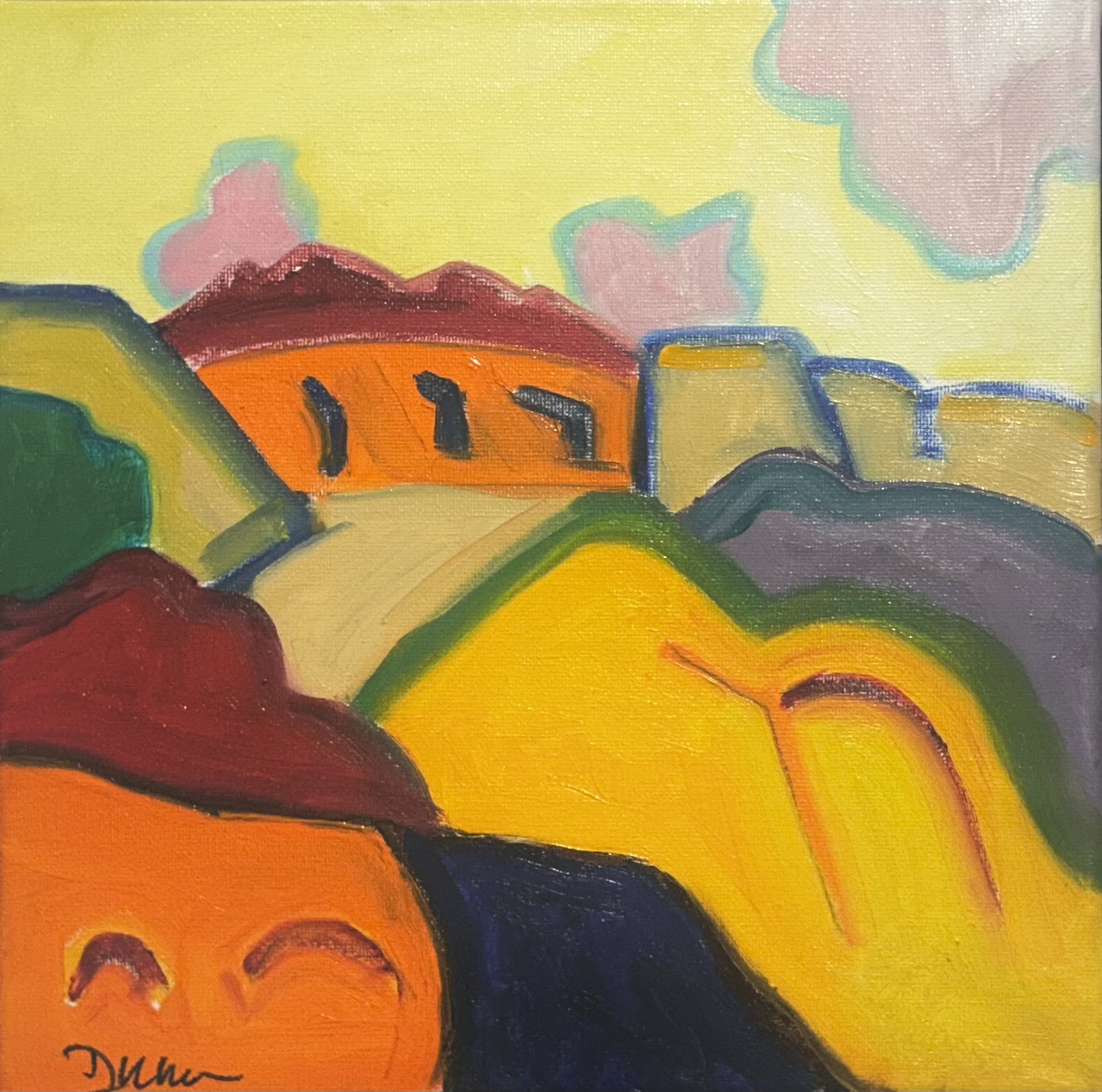 ABSTRACT CANYON - BY JACK DUNN