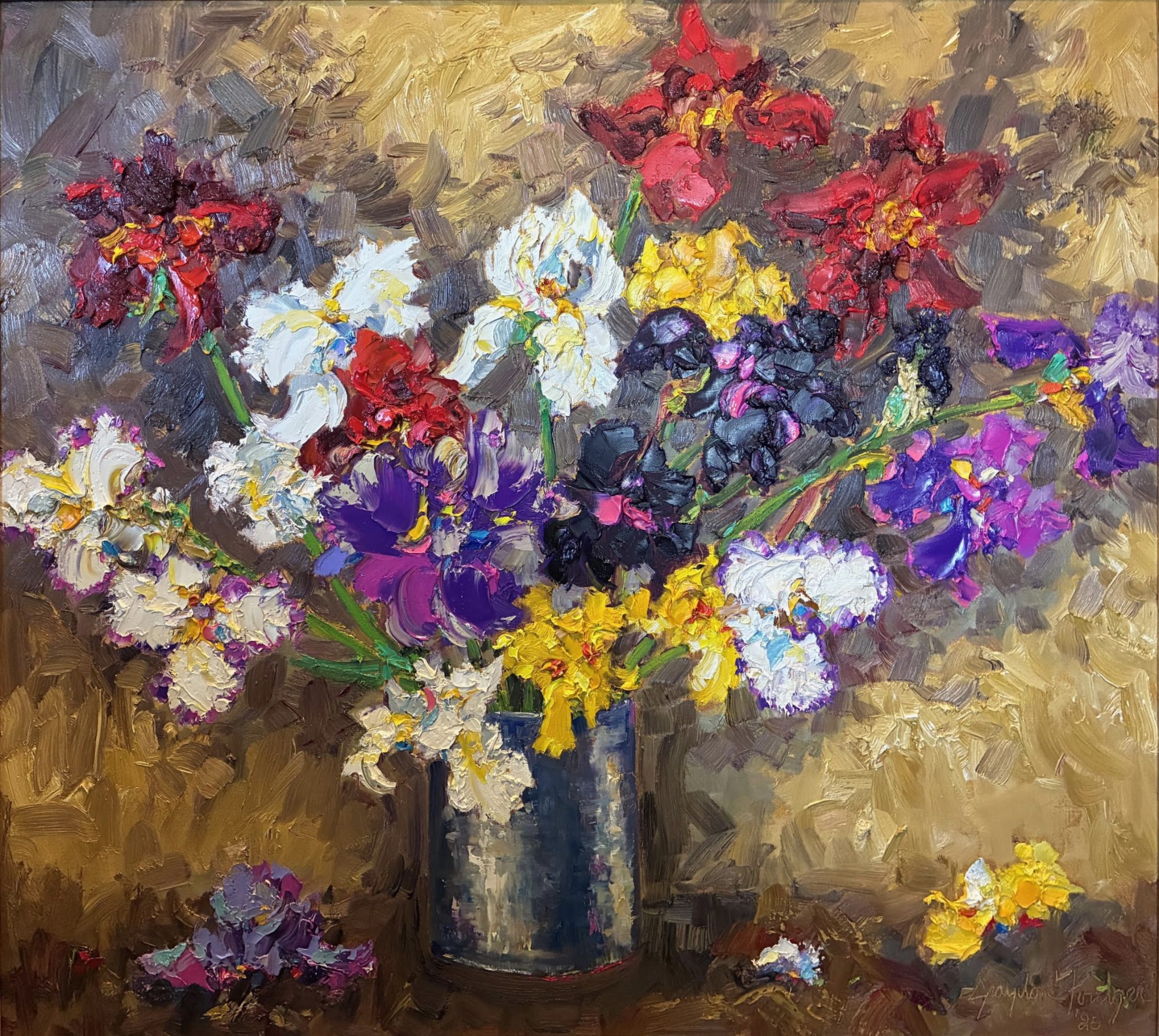 “THE ART OF THE IRIS” - BY GRAYDON FOULGER