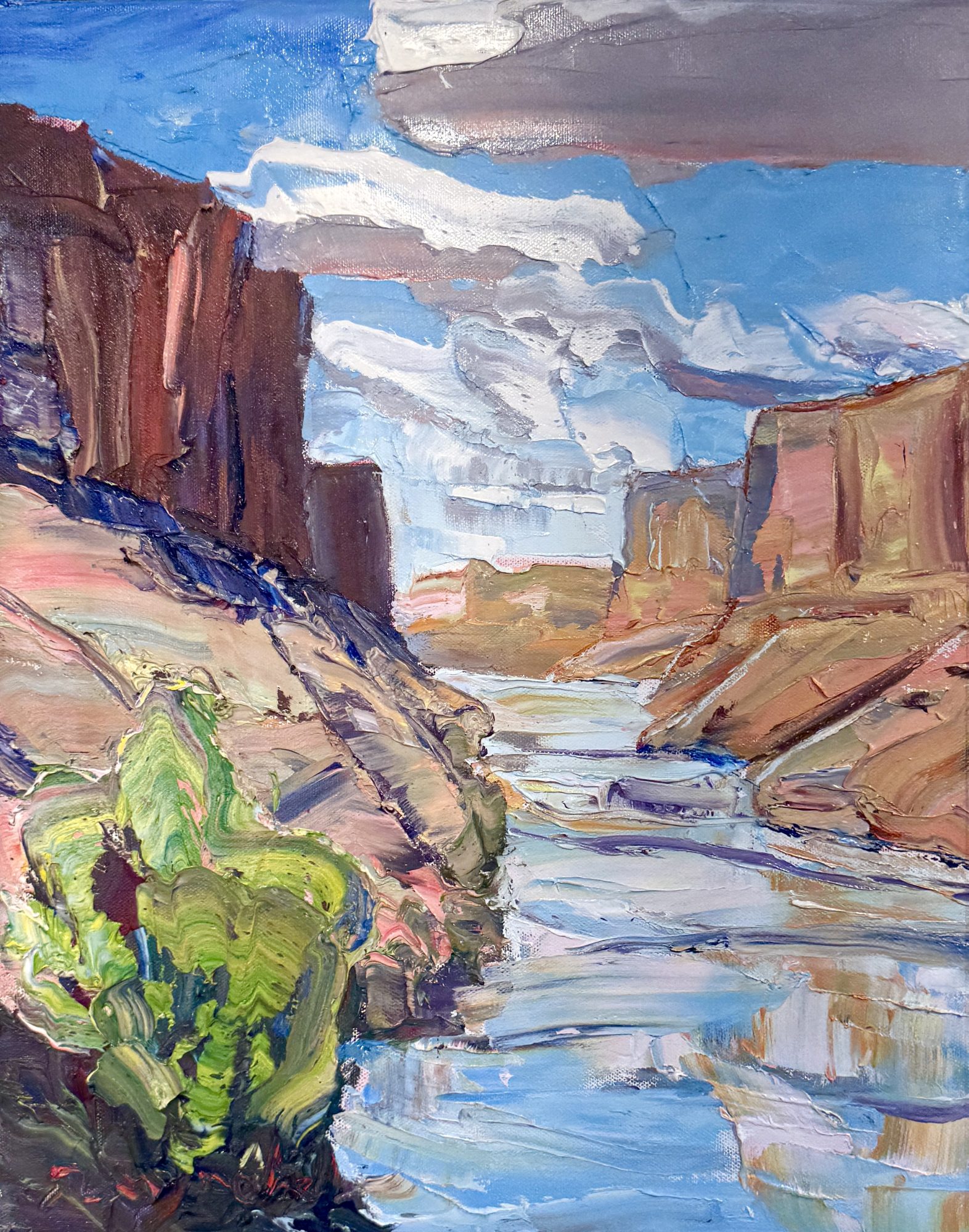 "RIVERS EDGE" - By Robert E. Reynolds