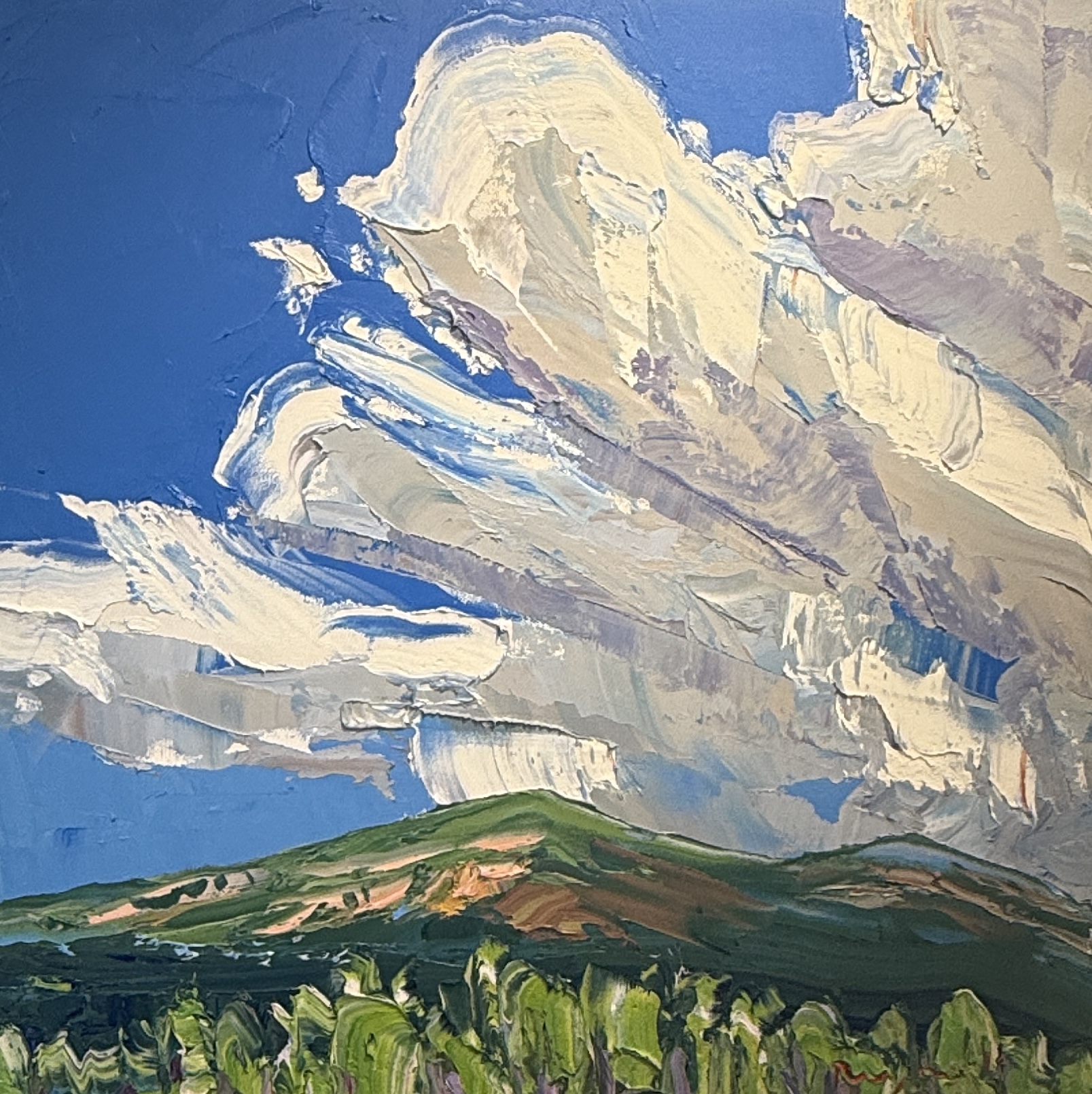 "BUILDING CLOUDS" - By Robert E. Reynolds