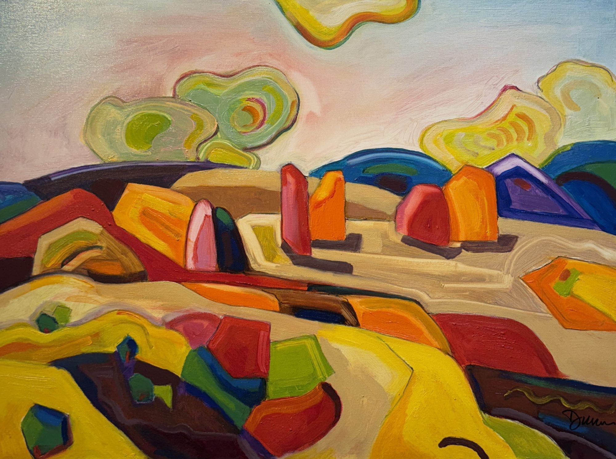 KANDINSKY DESERT - BY JACK DUNN