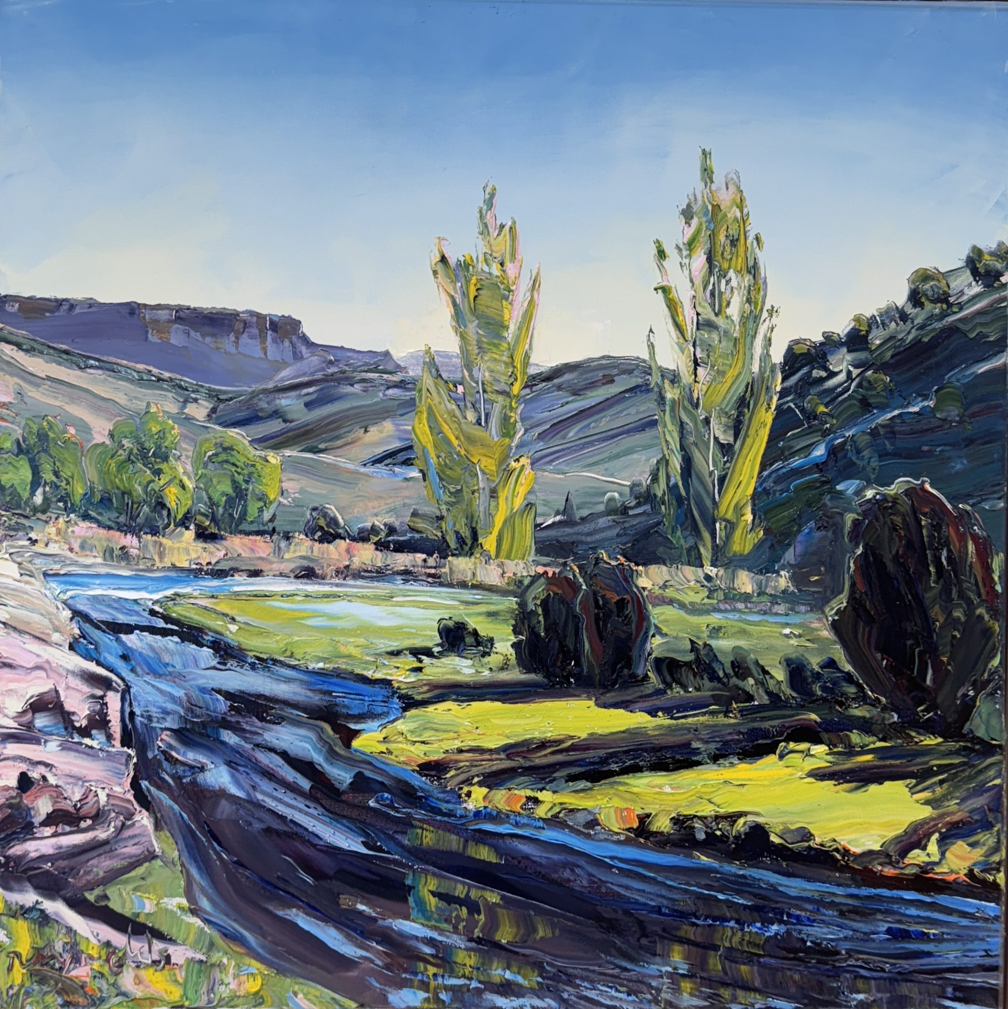 "SPRING MORNING" - By Robert E. Reynolds