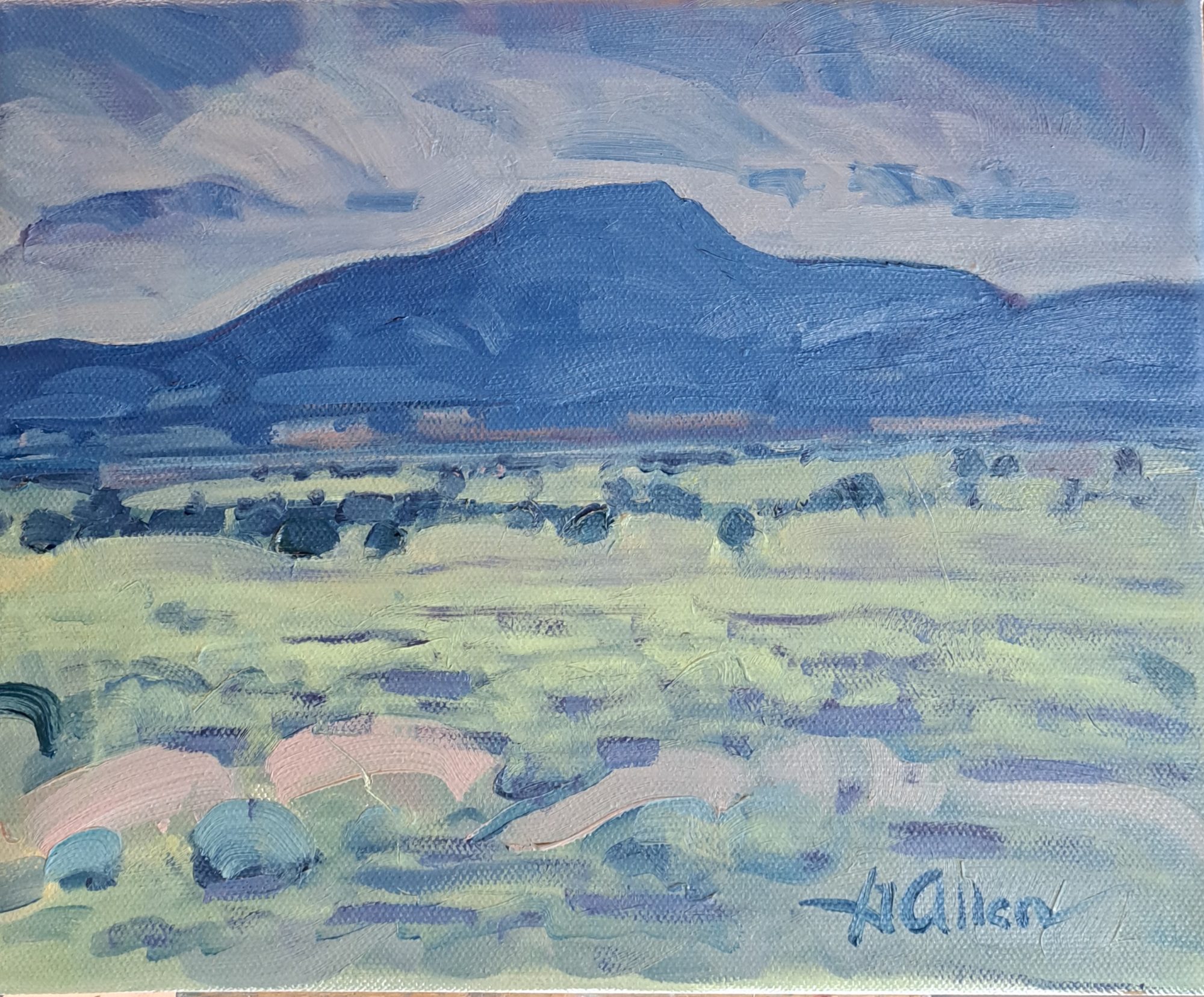 "PEDERNAL, GHOST RANCH" - BY GREG ALLEN
