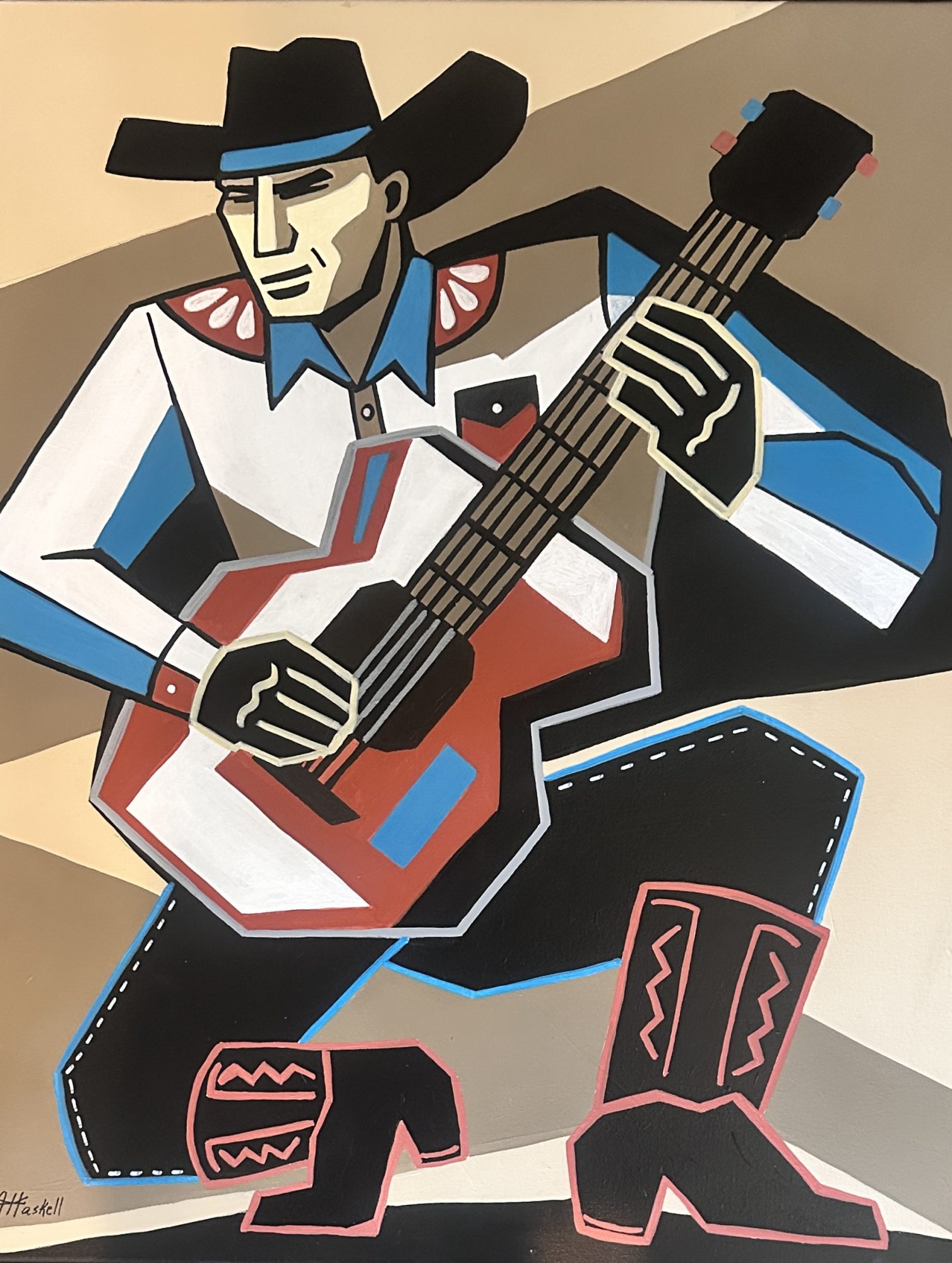 HONKY TONK HANK - BY ANGIE HASKELL