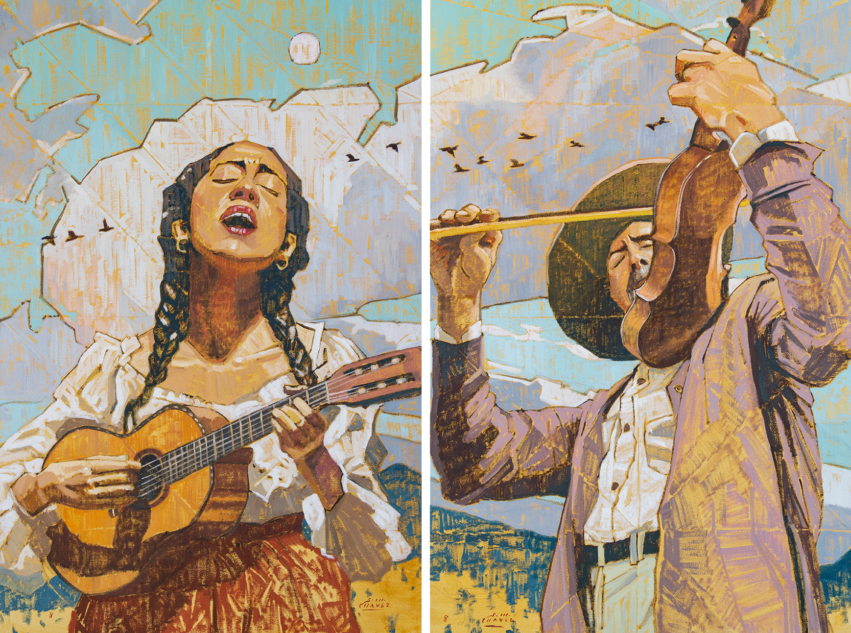 "DUET" - BY  SEAN MICHAEL CHAVEZ