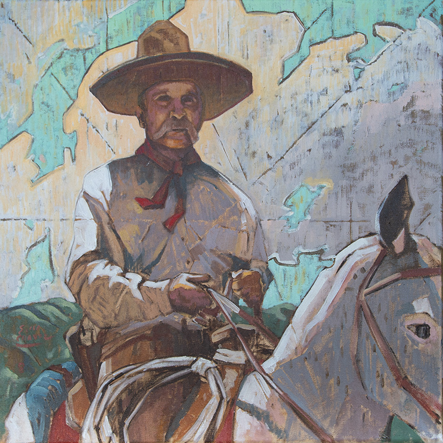 "RIDER STUDY" - BY  SEAN MICHAEL CHAVEZ