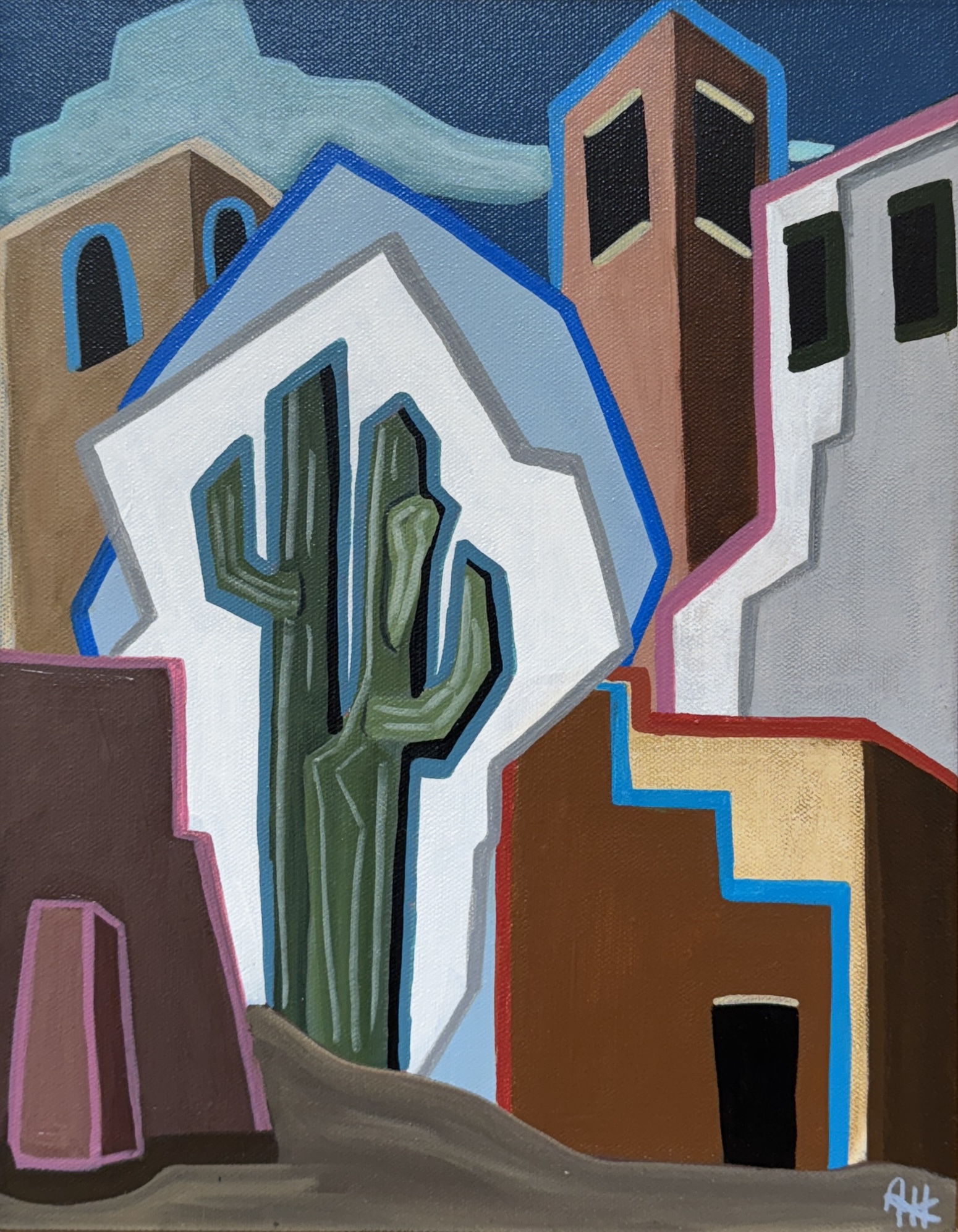 DESERT SKYSCRAPERS - BY ANGIE HASKELL