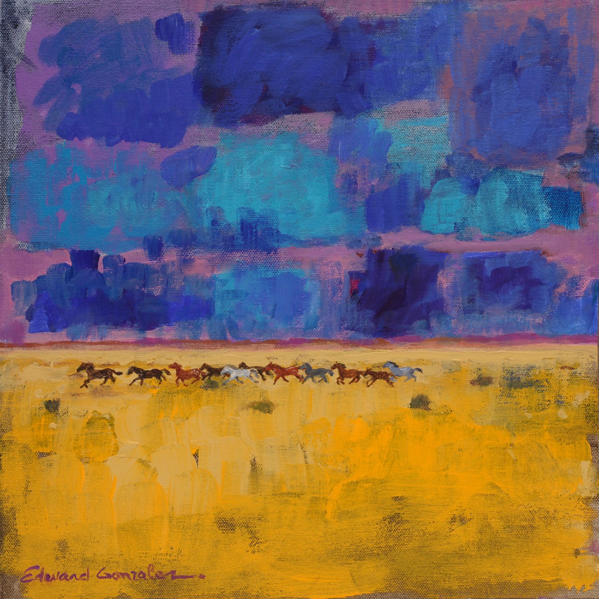 "UNDER DARK SKIES" - BY EDWARD GONZALES