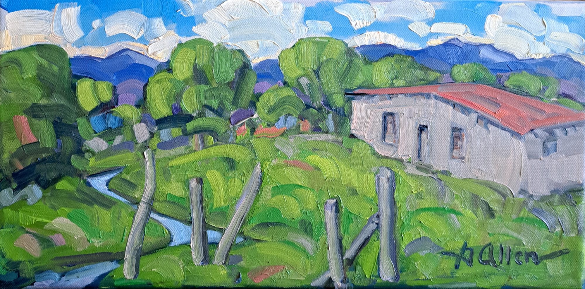 "SUMMER ON THE HIGH ROAD" - BY GREG ALLEN