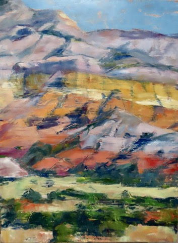 STRATA (ABIQUIU CLIFFS) - BY GREGORY FRANK HARRIS