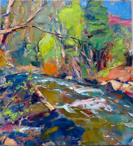 RIO PECOS MORNING - BY GREGORY FRANK HARRIS