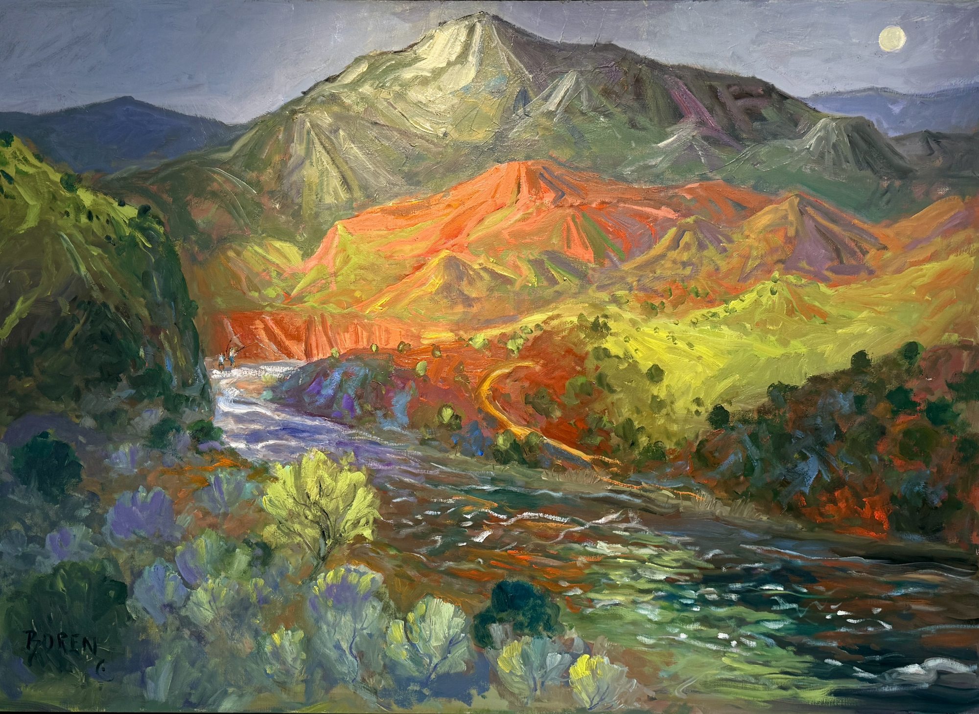 "MAGIC CHAMA RIVER BEND" - By Evelyne Boren