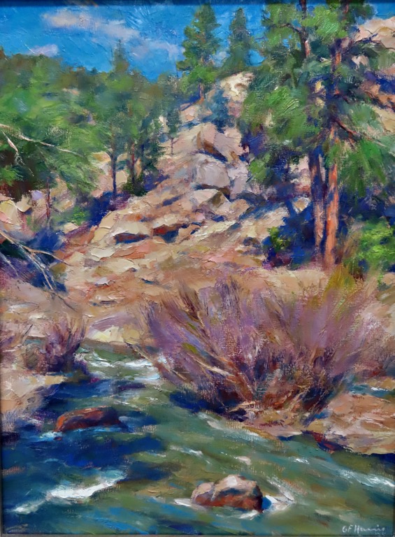 ON THE RIO PECOS - BY GREGORY FRANK HARRIS