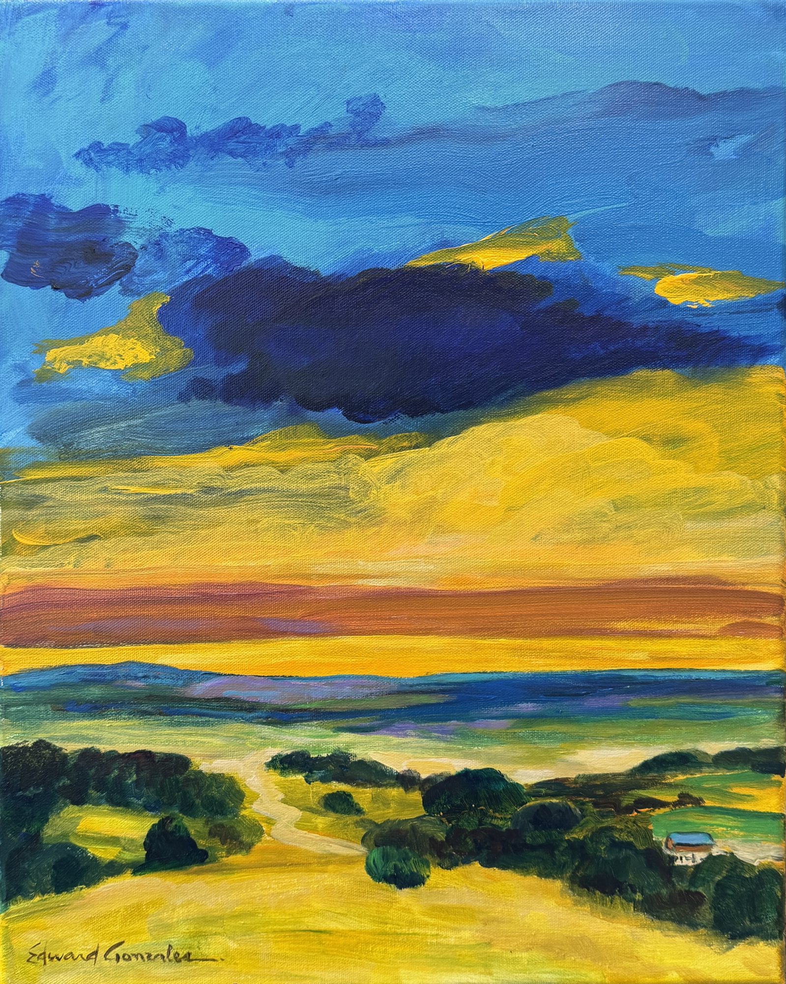 “EL LLANO SERIES #7” - BY EDWARD GONZALES