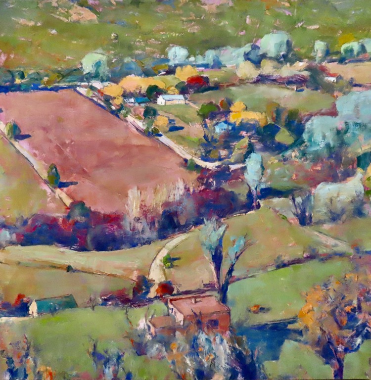 VALLEY VIEW, ARROYO SECO - BY GREGORY FRANK HARRIS