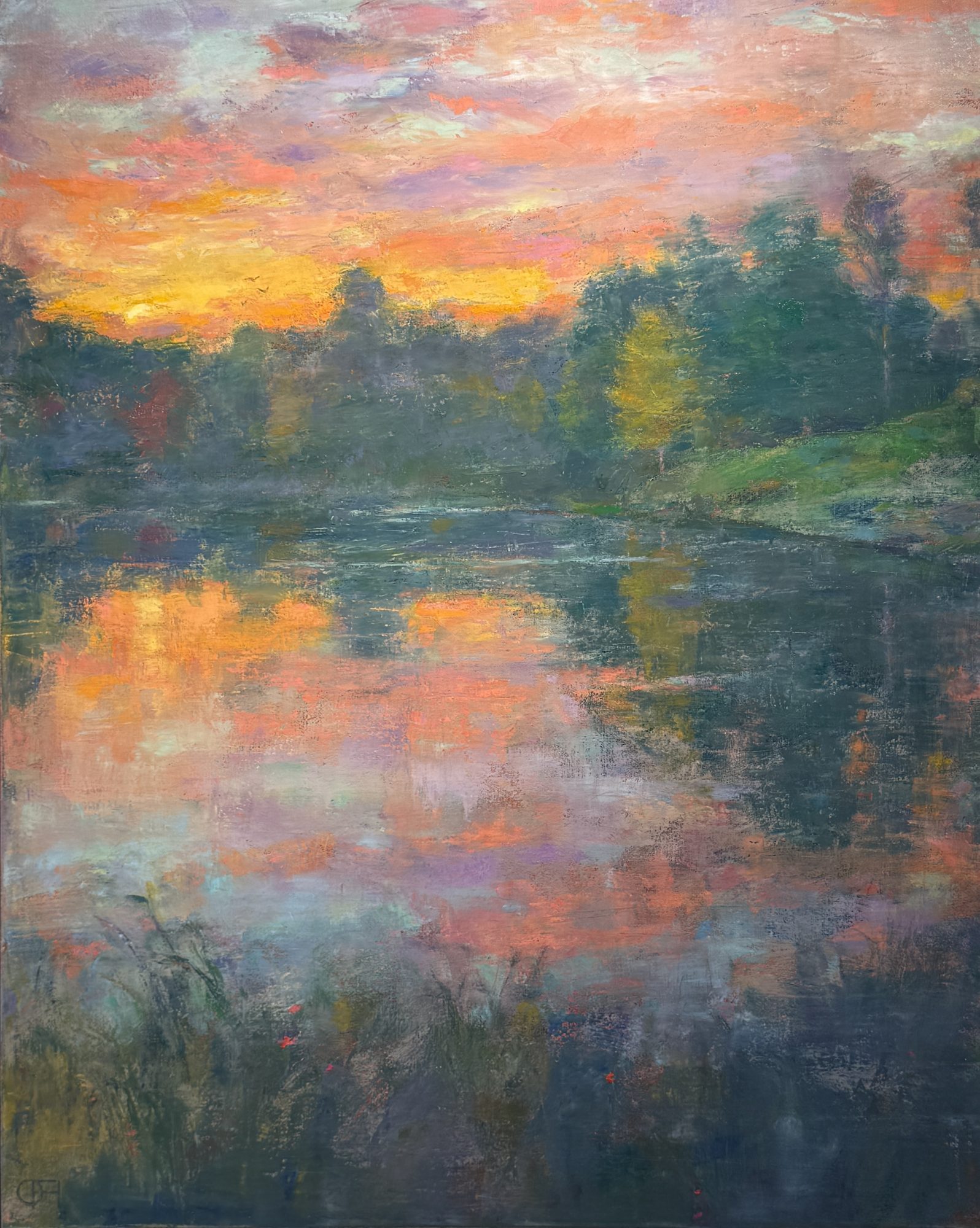 SUNRISE LAKE - BY GREGORY FRANK HARRIS