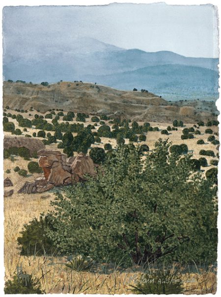 “LOW CLOUD - HIGH DESERT” - BY LYNN MCLAIN