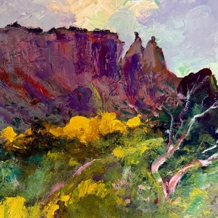 "FALL COLOR GHOST RANCH" - By Evelyne Boren