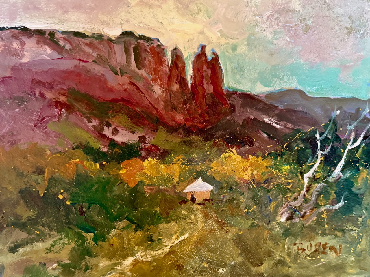 "MY MORNING LIGHT KITCHEN" - By Evelyne Boren