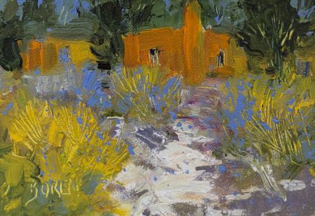 FALL COLORS UPPER CANYON ROAD - By Evelyne Boren