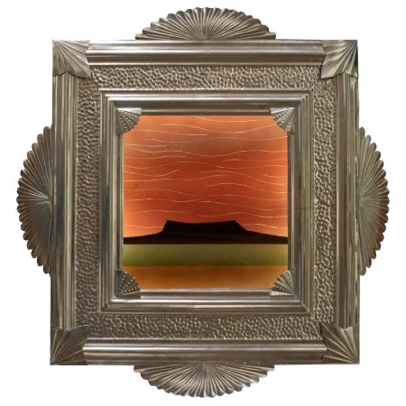 max-baptiste-esteban-duran-sunrises-in-the-east-15x15-urethane-on-glass-tin-2025 "SUNRISES IN THE EAST" BY MAX BAPTISTE