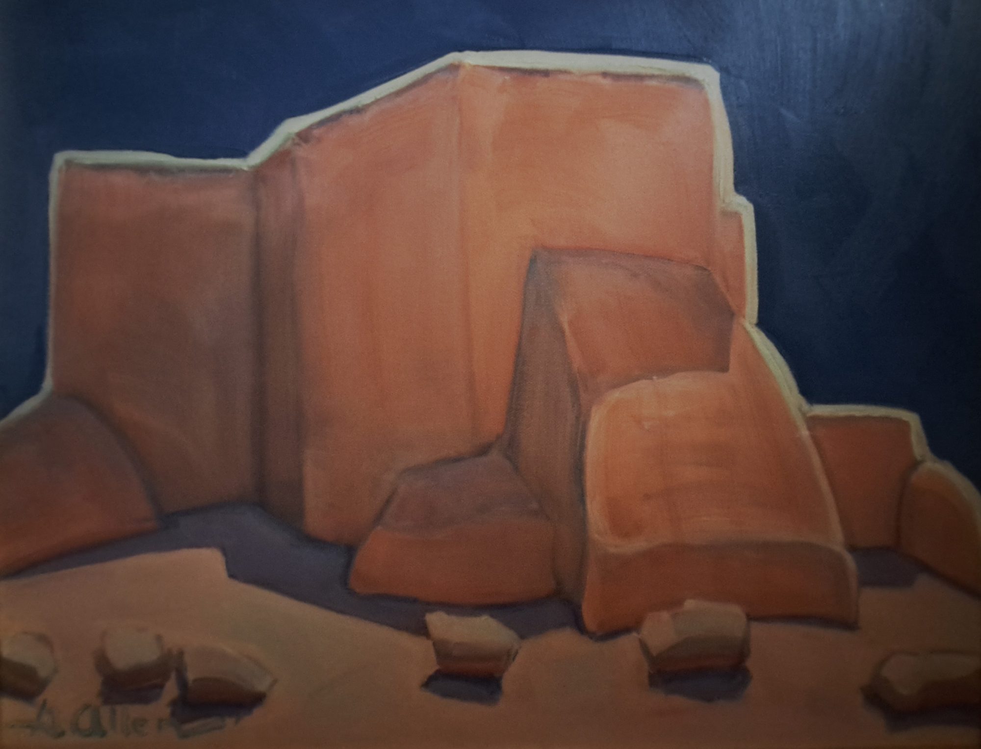 1000006969 "BACKSIDE, RANCHOS CHURCH" - BY GREG ALLEN