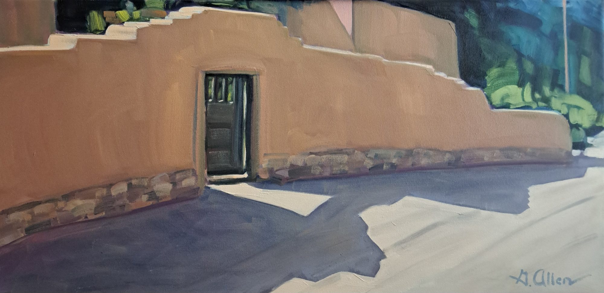 1000008428 "MORNING SHADOWS ALONG THE CAMINO" - BY GREG ALLEN