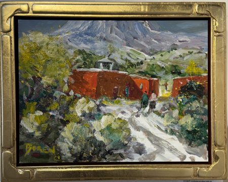 "NEW SNOW TAOS MORADA" - By Evelyne Boren