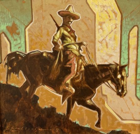 "WESTERN SILHOUETTE" - BY  SEAN MICHAEL CHAVEZ