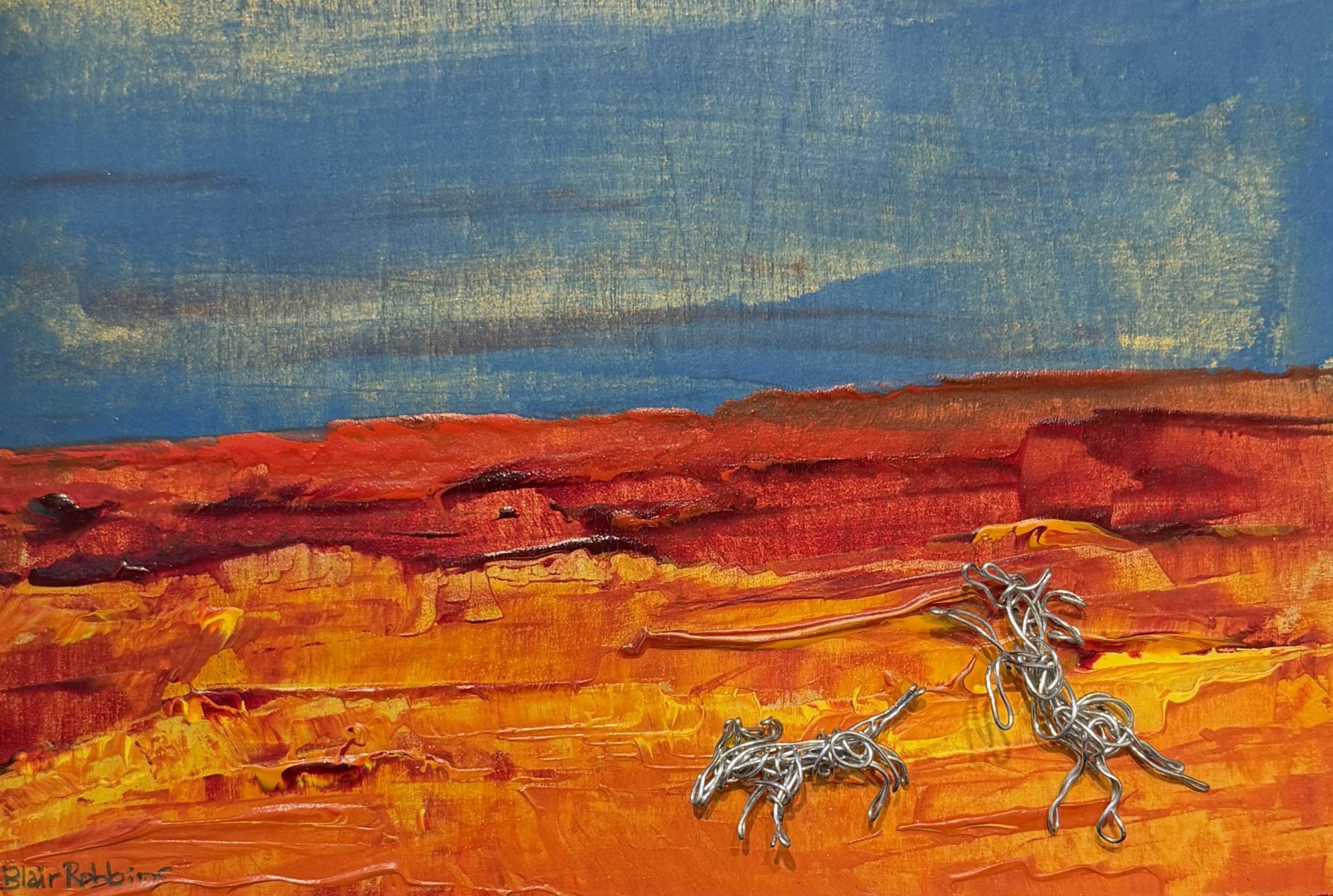 "SPIRIT OF THE WEST" (Panel 2) by Blair Robbins