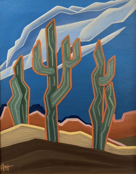 SAGUARO SYMMETRY - BY ANGIE HASKELL
