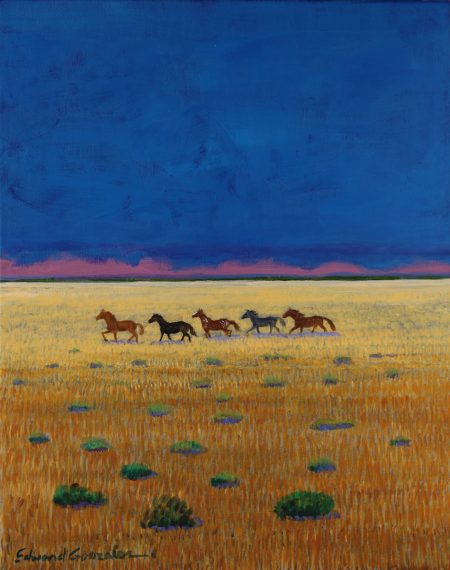 “MIDDAY GALLOP” - BY EDWARD GONZALES