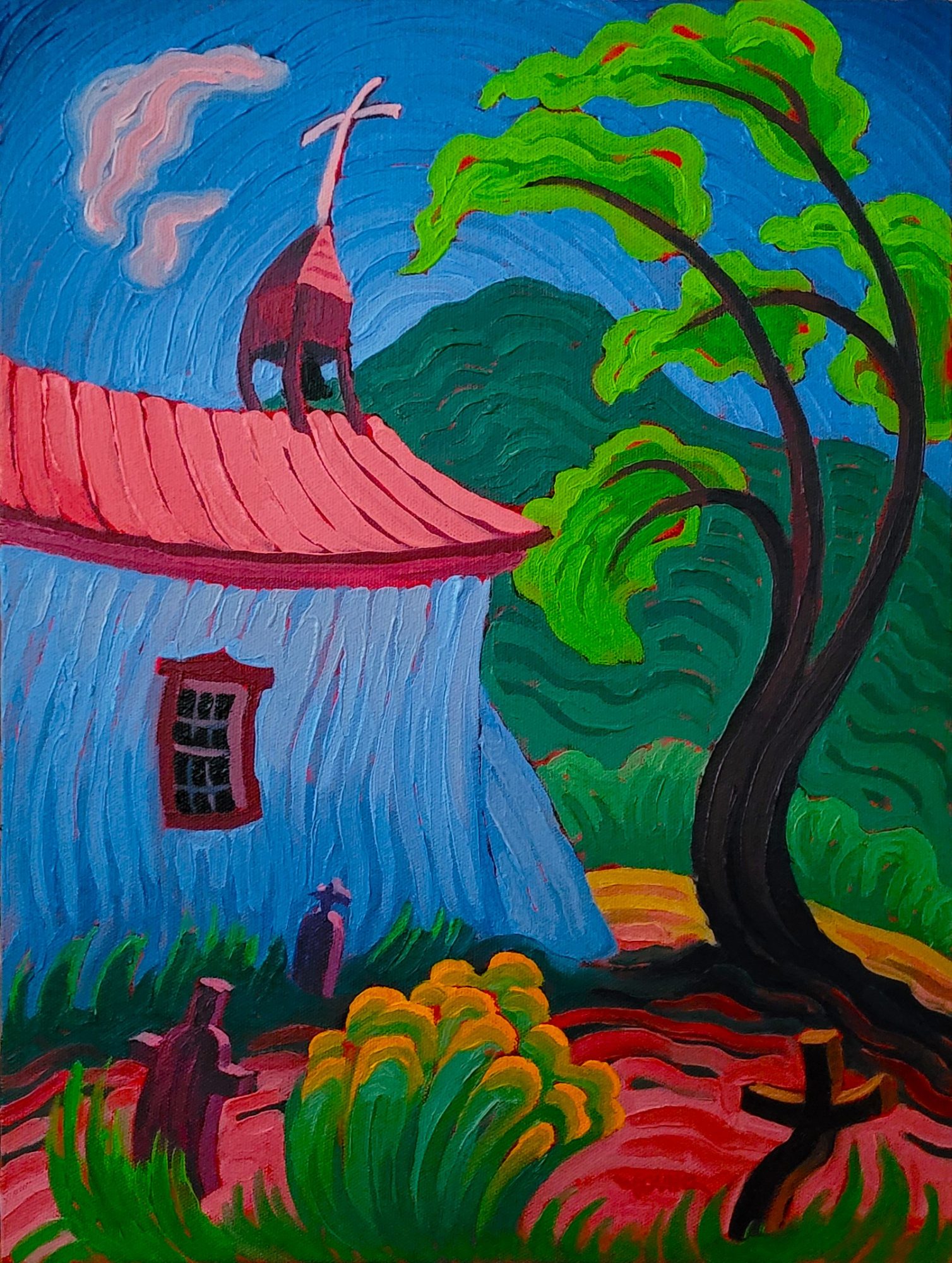 CANONCITO CHURCH - BY RICK YOUNG