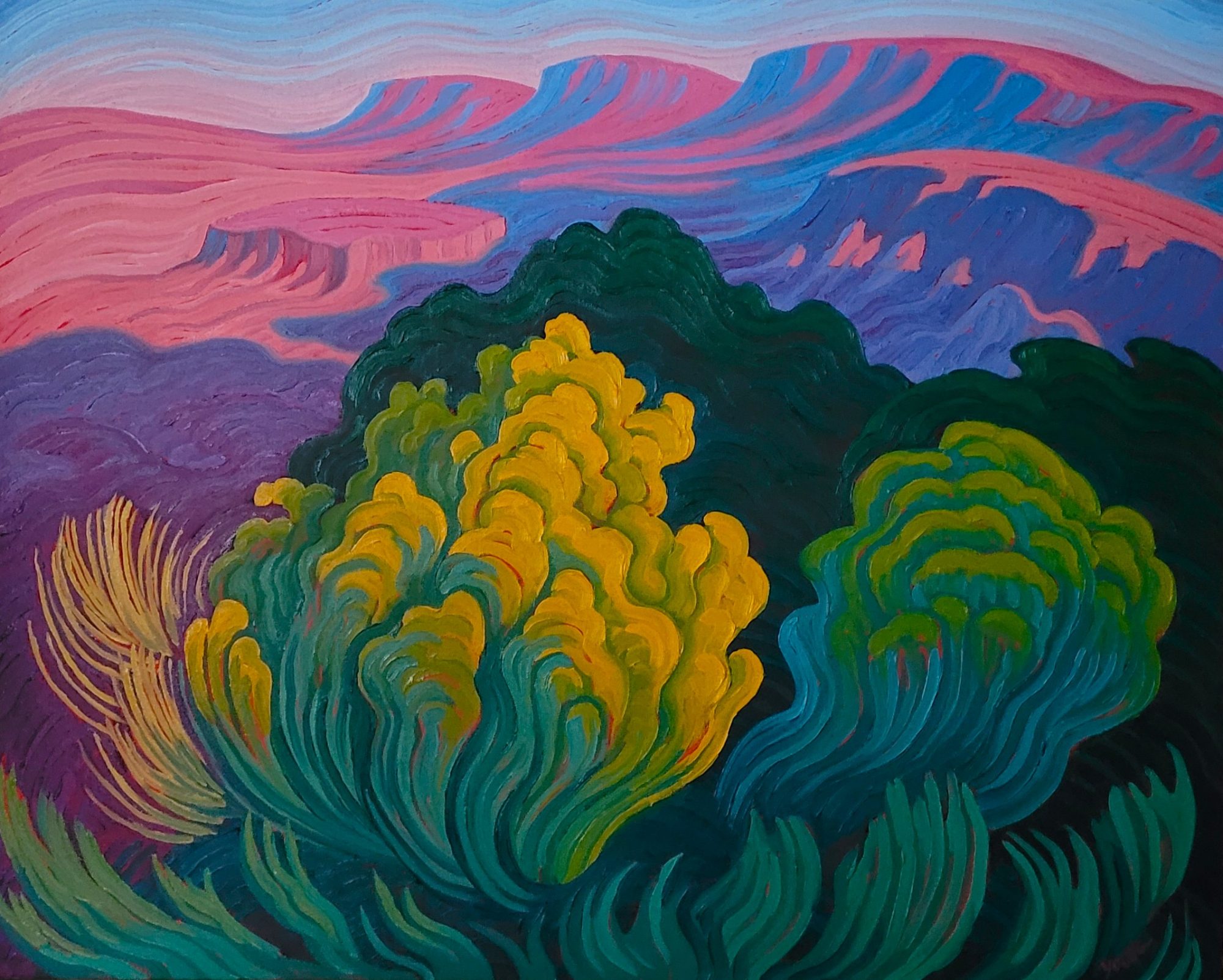 CHAMISAS ON THE EDGE - BY RICK YOUNG