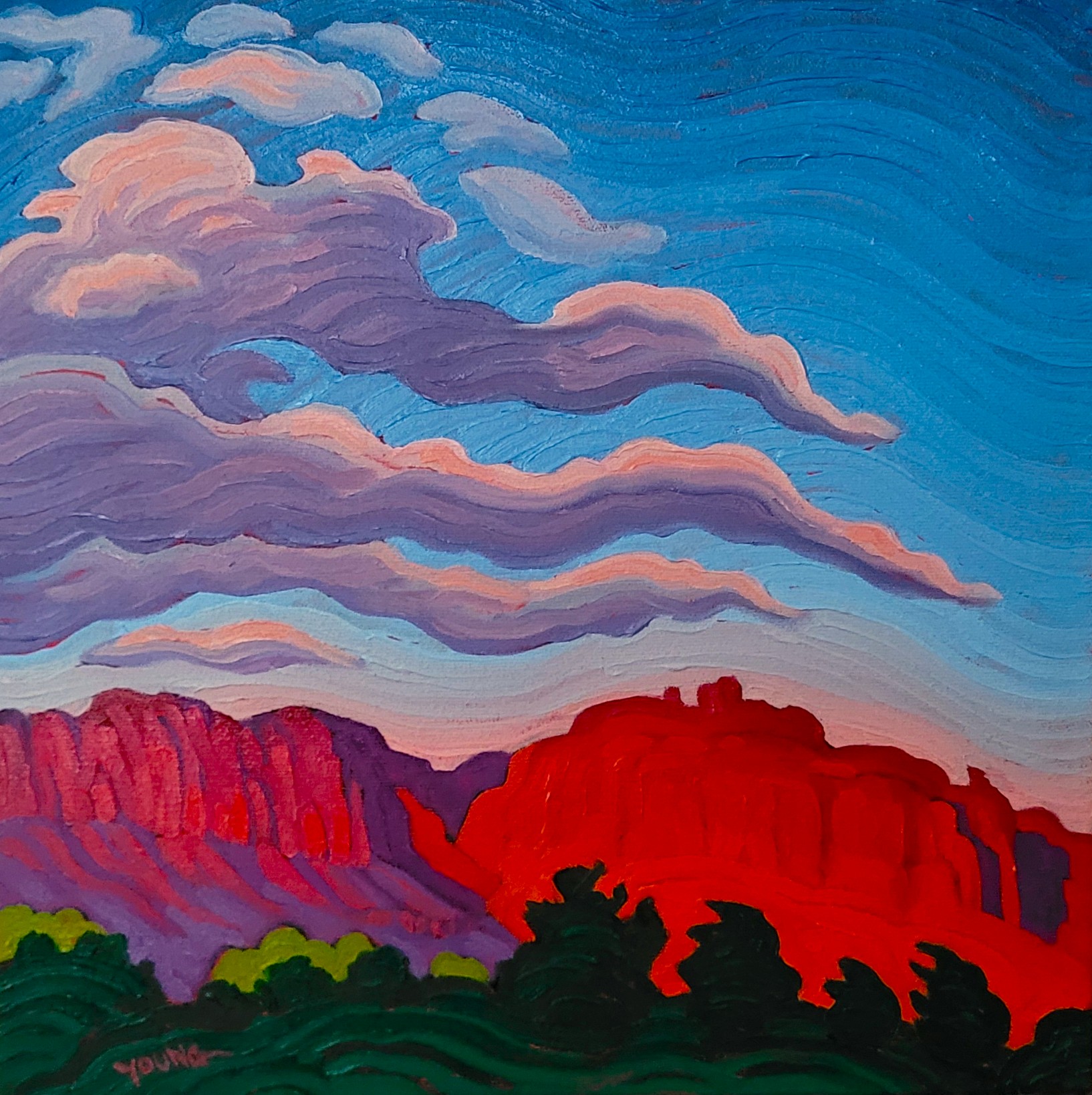 SUNSET CLIFFS - BY RICK YOUNG