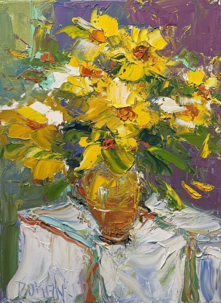 "SUNFLOWERS" - By Evelyne Boren