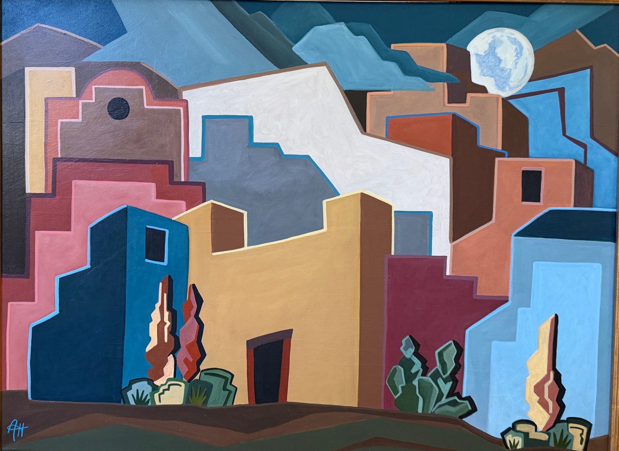 MOON OVER ADOBE KINGDOM - BY ANGIE HASKELL