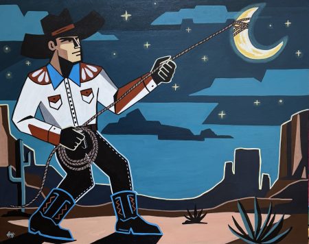 HANK HANGS THE MOON - BY ANGIE HASKELL