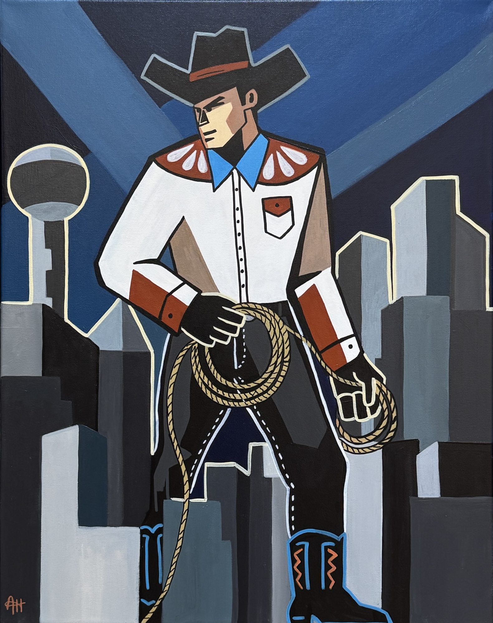 HANK MEANS BUSINESS - BY ANGIE HASKELL