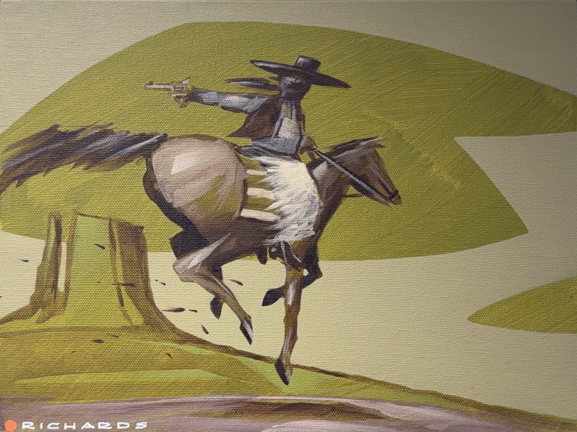 IMG_6137 “LOSING THE TAIL (STUDY)” - BY BRAD RICHARDS