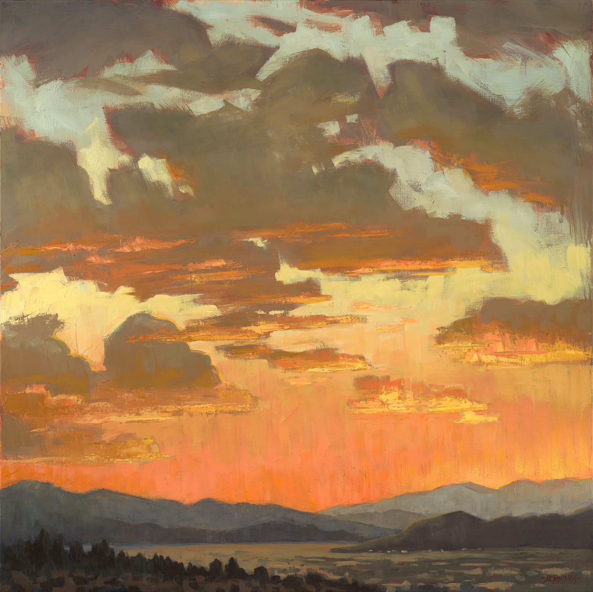 Luminosity 48x48 oiloncanvas jimjennings LUMINOSITY - BY JIM JENNINGS