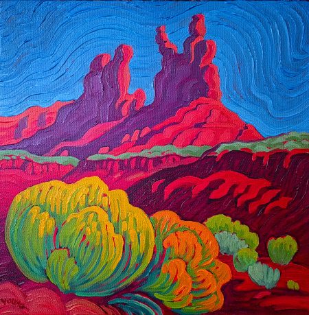 RED ROCK SHADOWS - BY RICK YOUNG